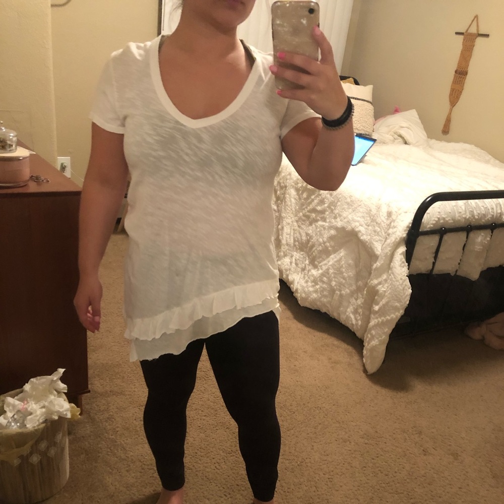 Angled t shirt